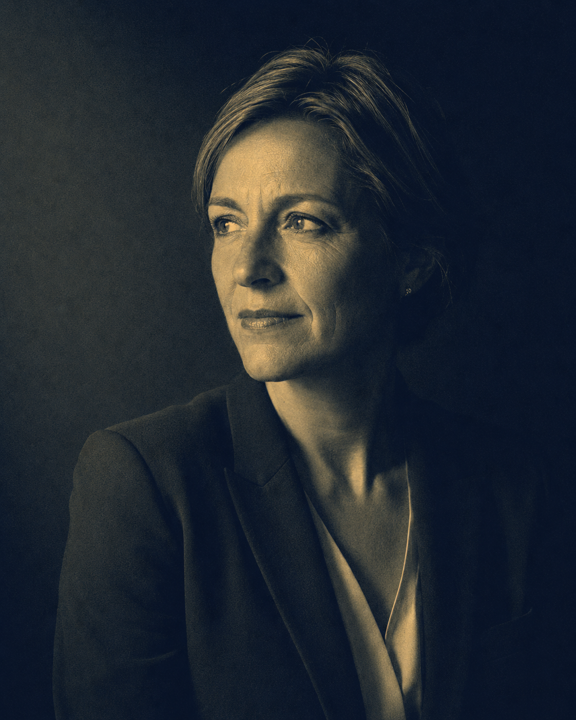 Portrait d'illustration : profil de dirigeant accompagné