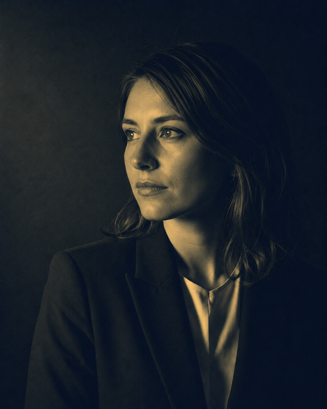 Portrait d'illustration : profil de dirigeant accompagné