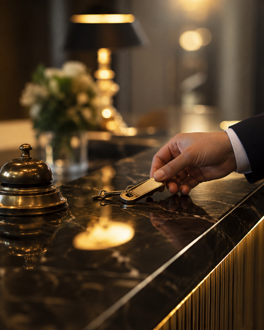 Accueil et reception en hotellerie